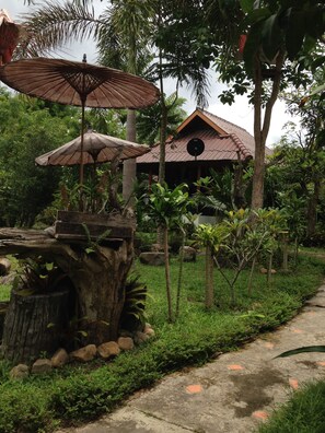 Entrée de l’hébergement