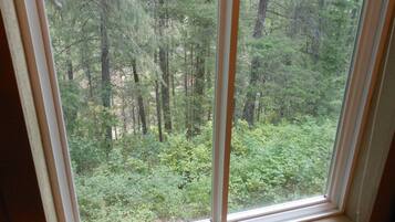 Ferienhütte, 2 Einzelbetten, Flussblick | Ausblick vom Zimmer