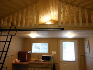 Ferienhütte, 2 Einzelbetten, Flussblick | Kostenloses WLAN