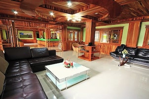 Sala de estar en el lobby