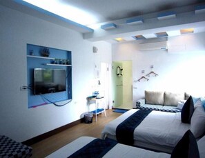 Premium bedding, rollaway beds, free WiFi, bed sheets - Amywalker B&B (Taimali)