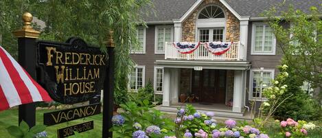 Fassade der Unterkunft