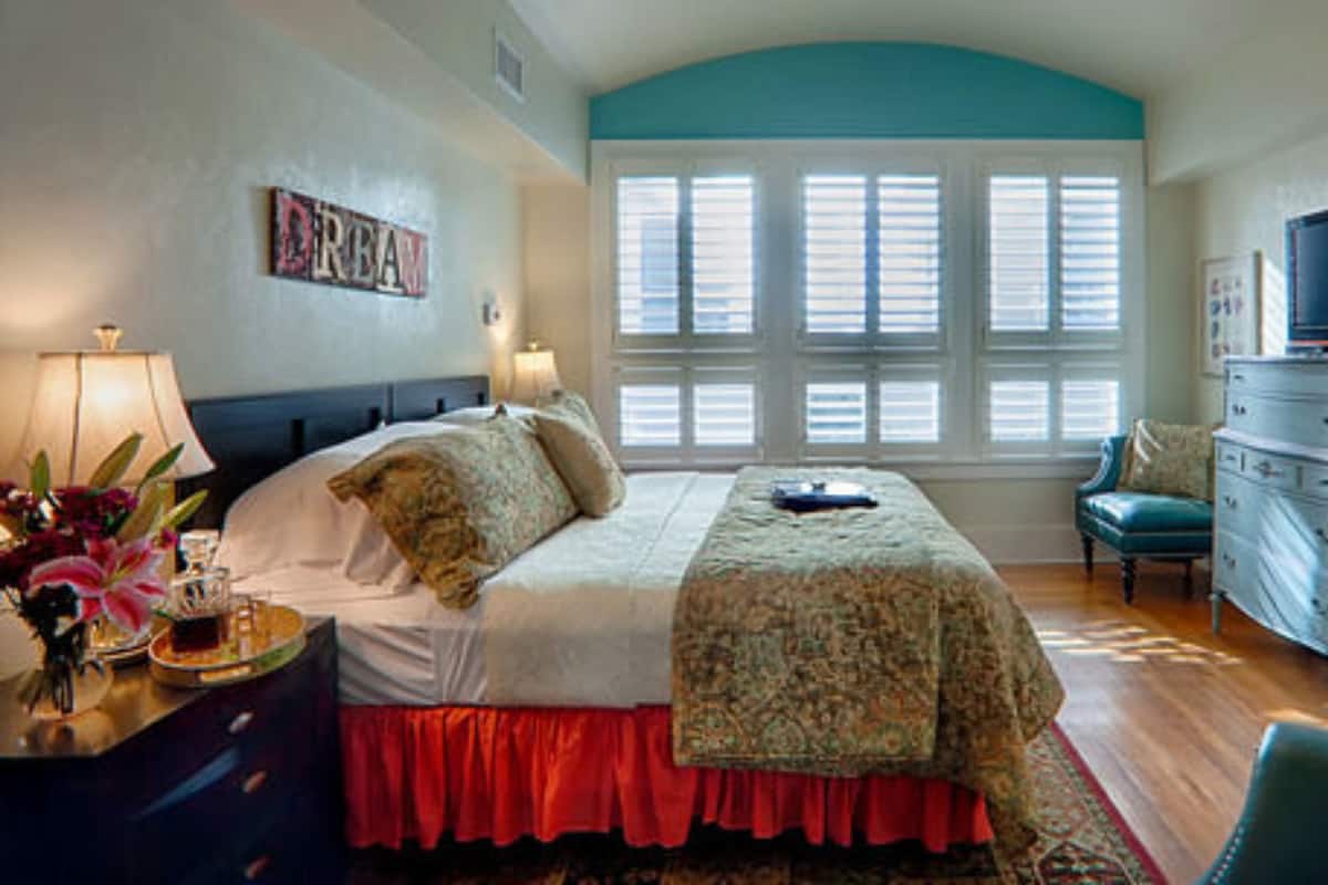 Premium bedding, individually decorated, individually furnished