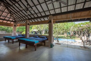 ヴィラ プライベートプール | 1 室のベッドルーム、高級寝具、アイロン / アイロン台