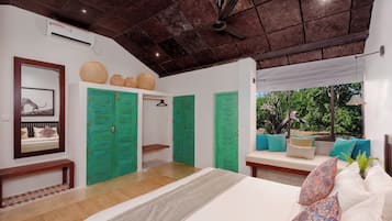1 habitación y ropa de cama de alta calidad