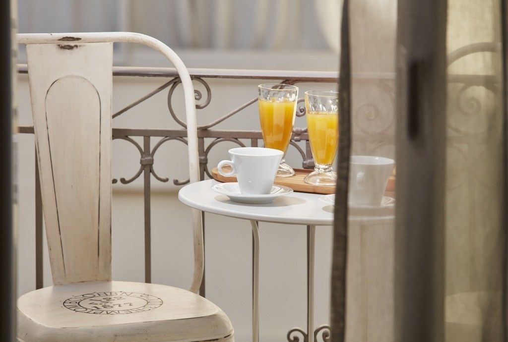 standard room, partial sea view | balcony