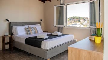 Superior Apartment, 1 Bedroom, Kitchenette, Sea View | Premium bedding, soundproofing, iron/ironing board, free WiFi