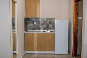 华丽双人房, 简易厨房, 山景 | 私人厨房 | 冰箱