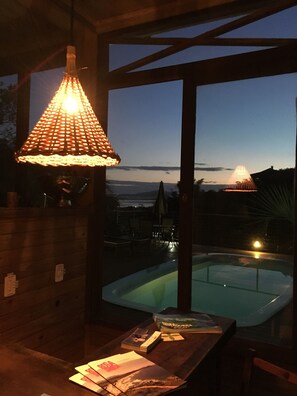 مغطس سبا خارجي