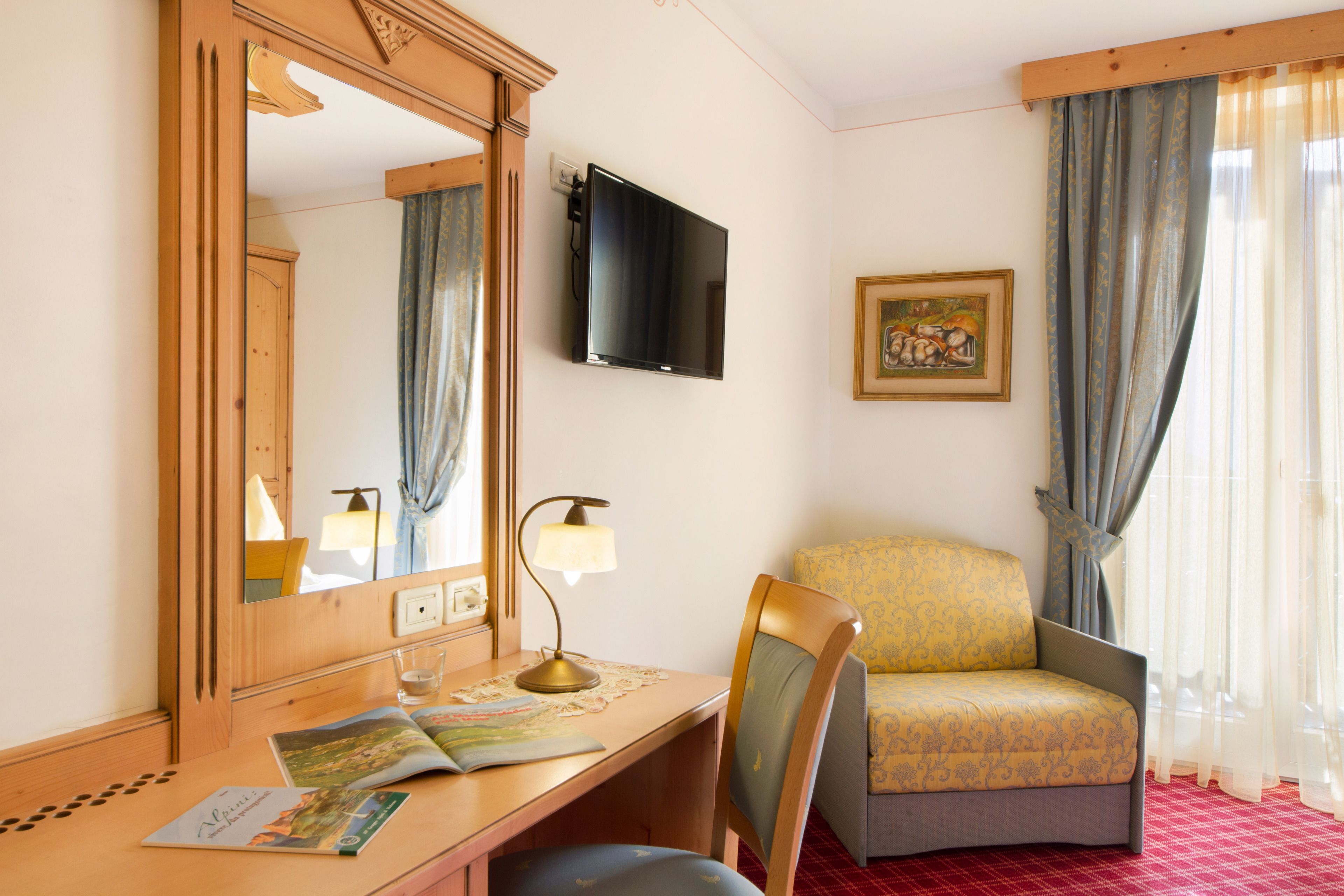 standard triple room, mountain view | room amenity