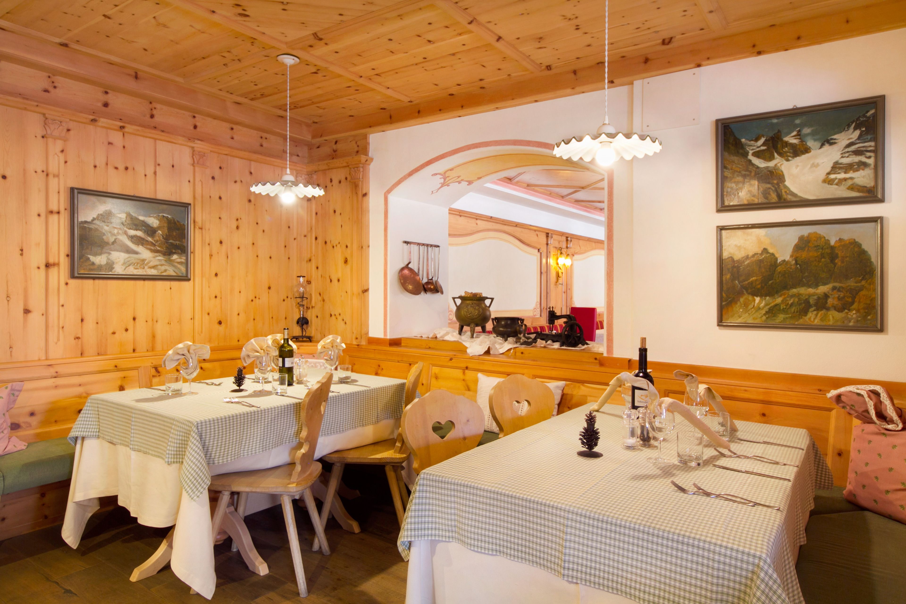 breakfast and dinner served, local cuisine