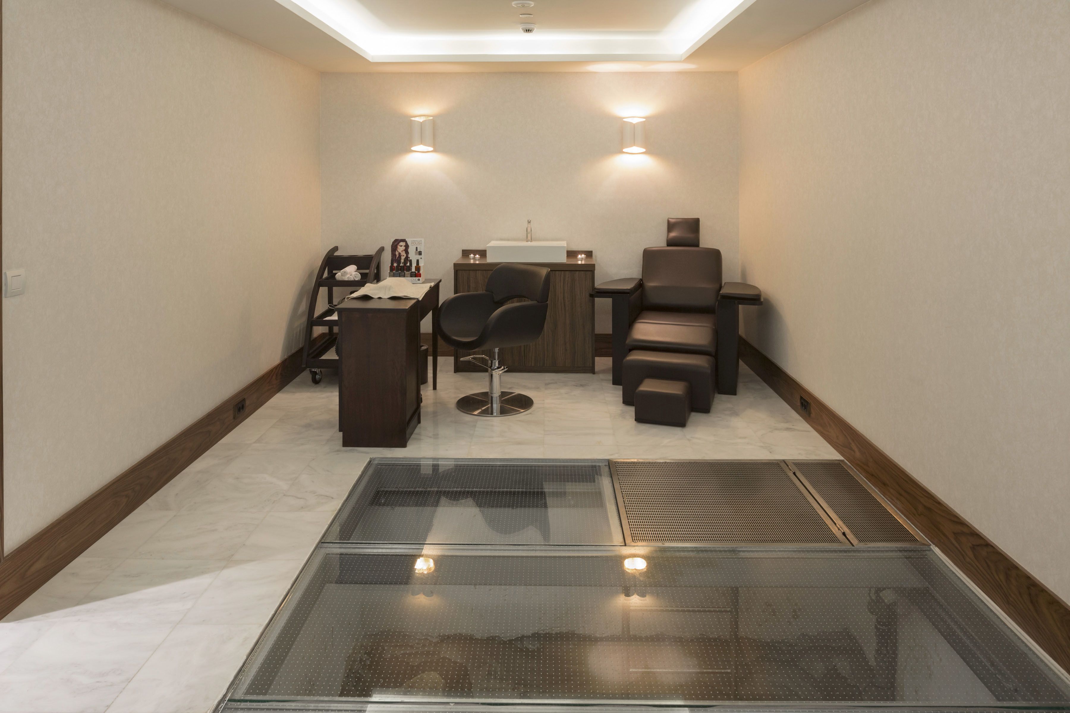 Sauna, baño turco o hammam y salas de tratamiento o masaje 