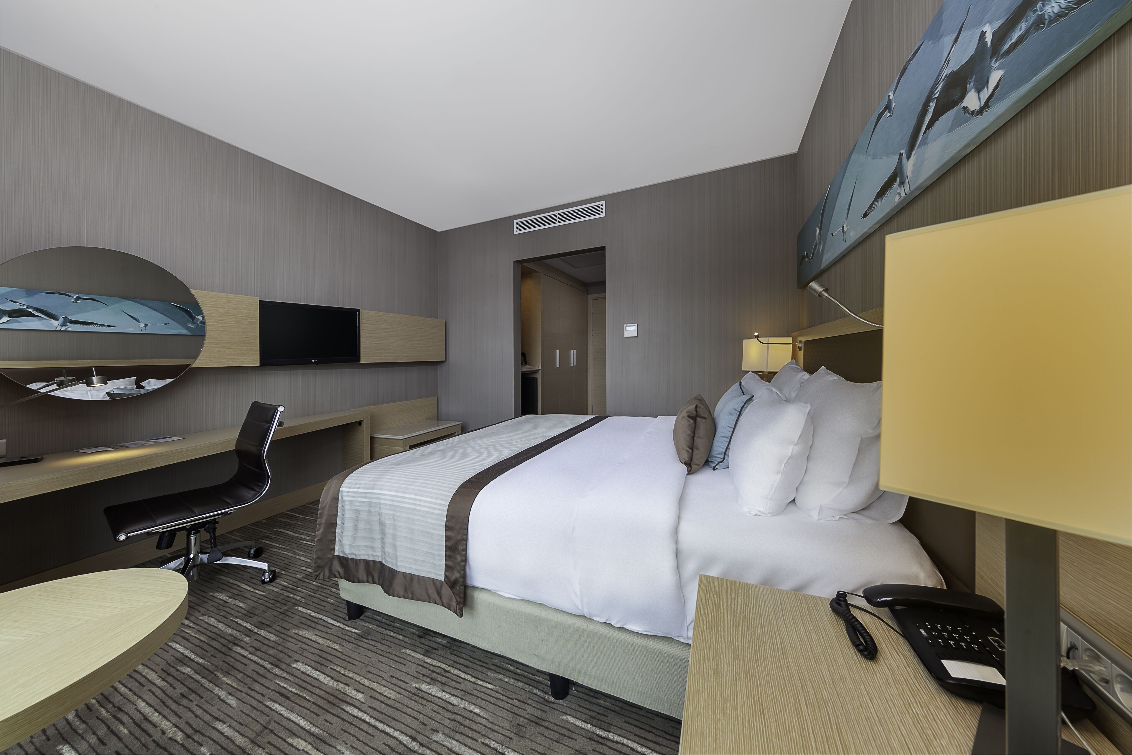 superior room, 1 bedroom, city view | 1 bedroom, in-room safe, desk, soundproofing