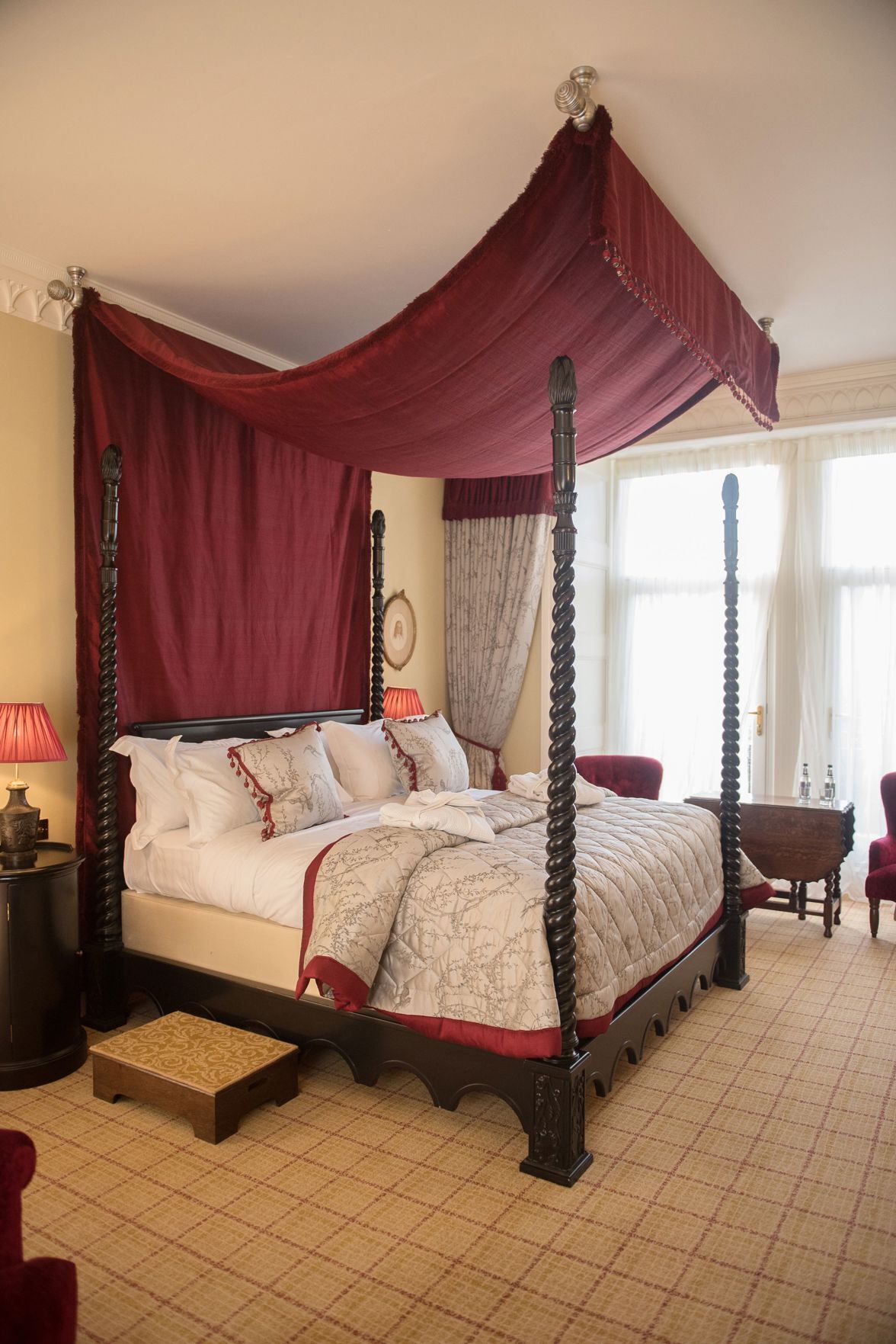 Egyptian cotton sheets, hypo-allergenic bedding, down comforters
