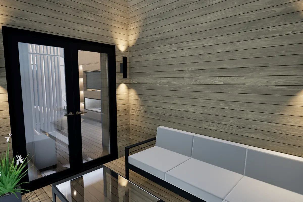 Cabin, 1 Bedroom | Terrace/patio