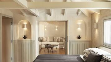 Executive Suite | Minibar, in-room safe, desk, soundproofing