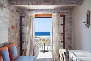 Junior Suite, Mountain View | View from room - Porto Vitilo Boutique Hotel (East Mani)