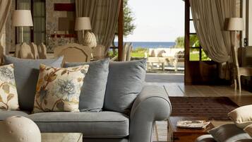 Sala de estar en el lobby