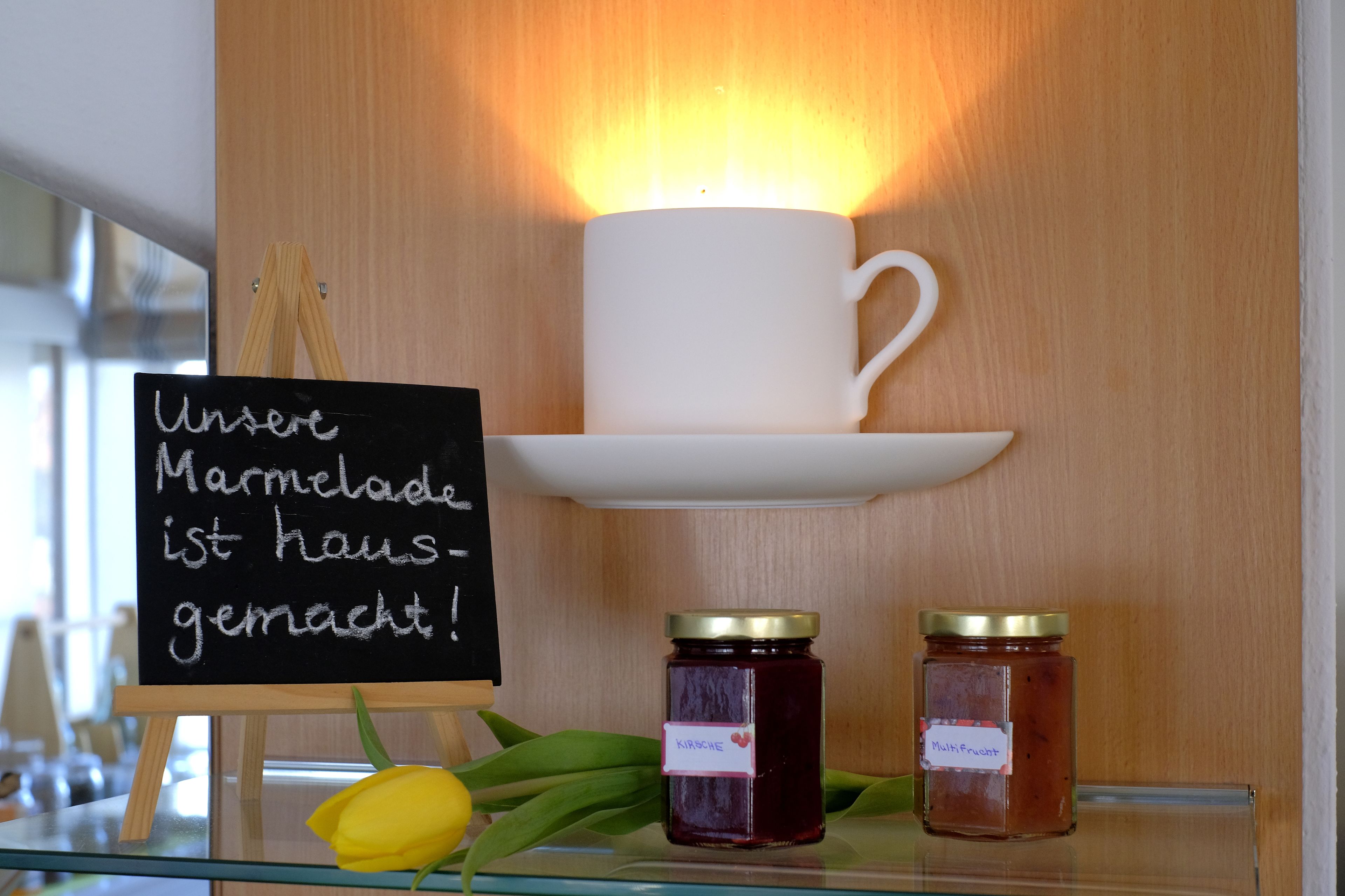 daily buffet breakfast (eur 18 per person)