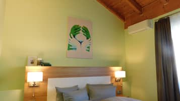 Premium bedding, down duvets, pillow-top beds, minibar