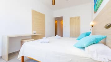 Verduisterende gordijnen, geluiddichte muren, gratis babybedden