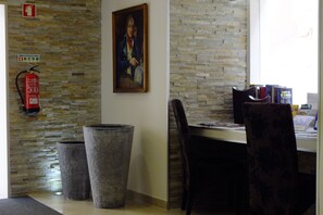 Quiosque de check-in/check-out