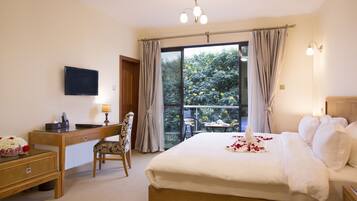 Premium bedding, minibar, in-room safe, individually decorated