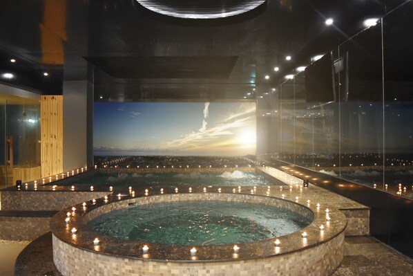 Sauna, soins de réflexologie