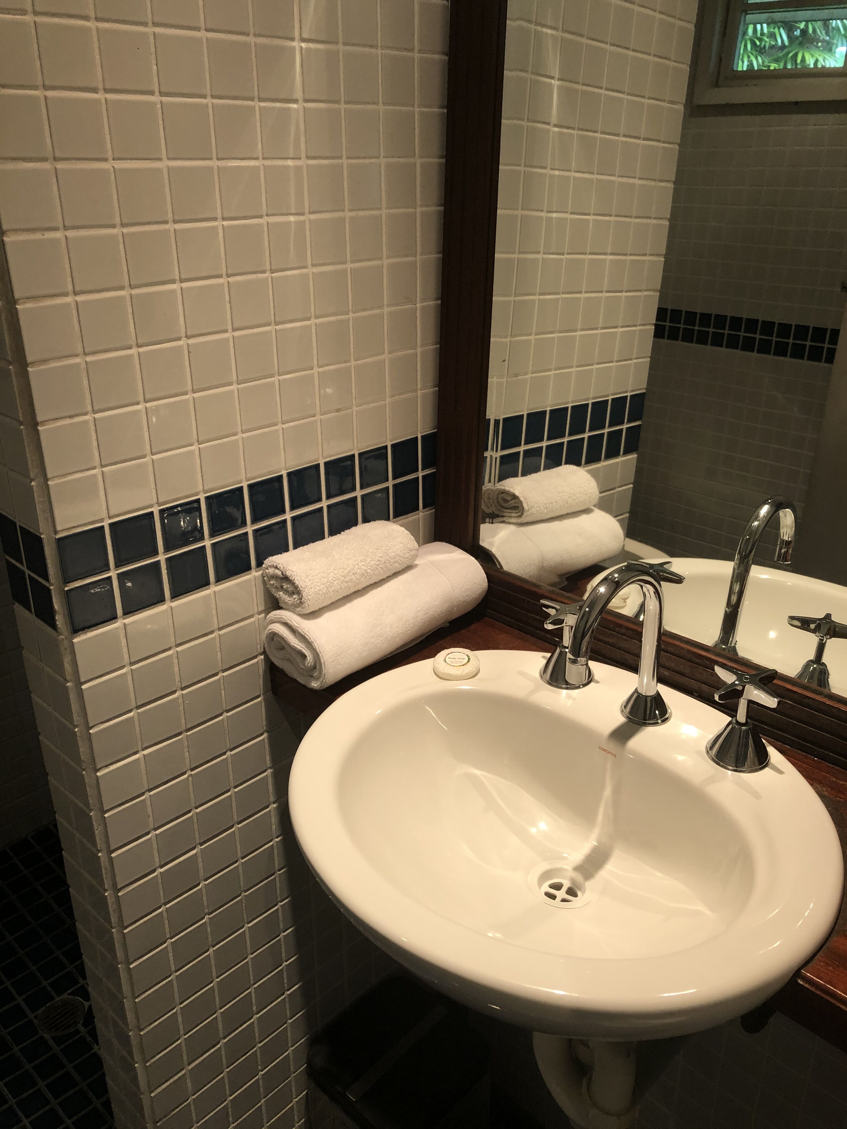 garden view bure | bathroom sink