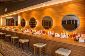 Spa reception