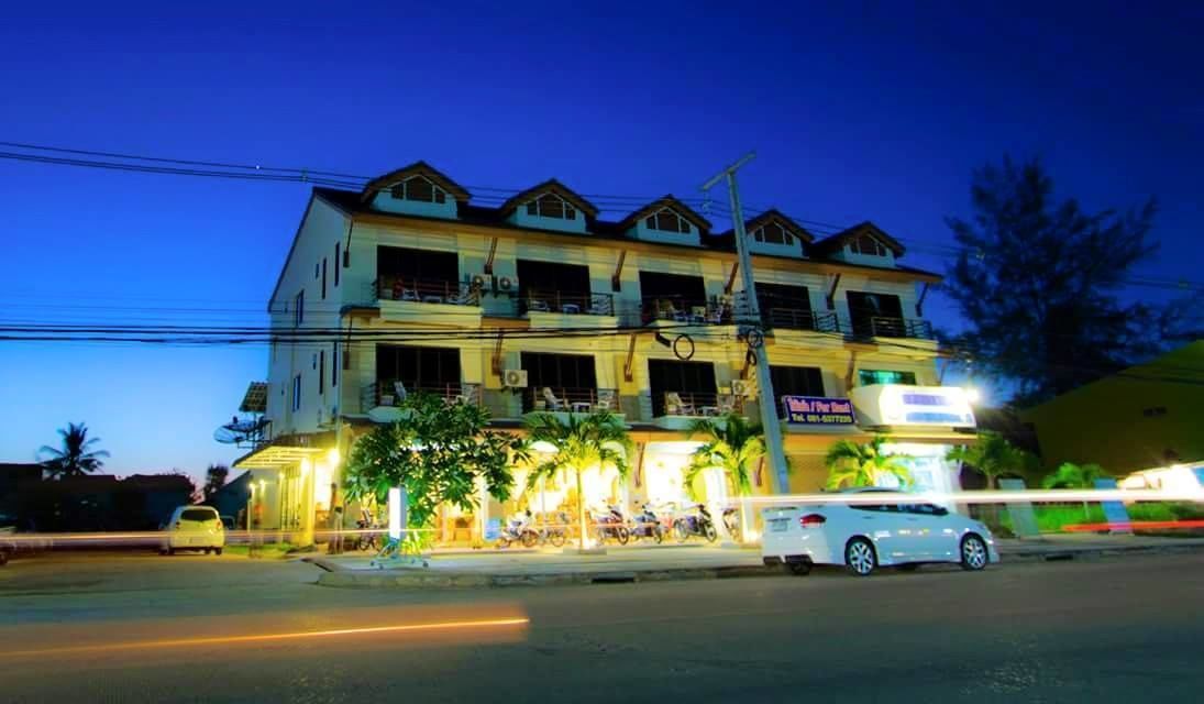 front of property – evening/night