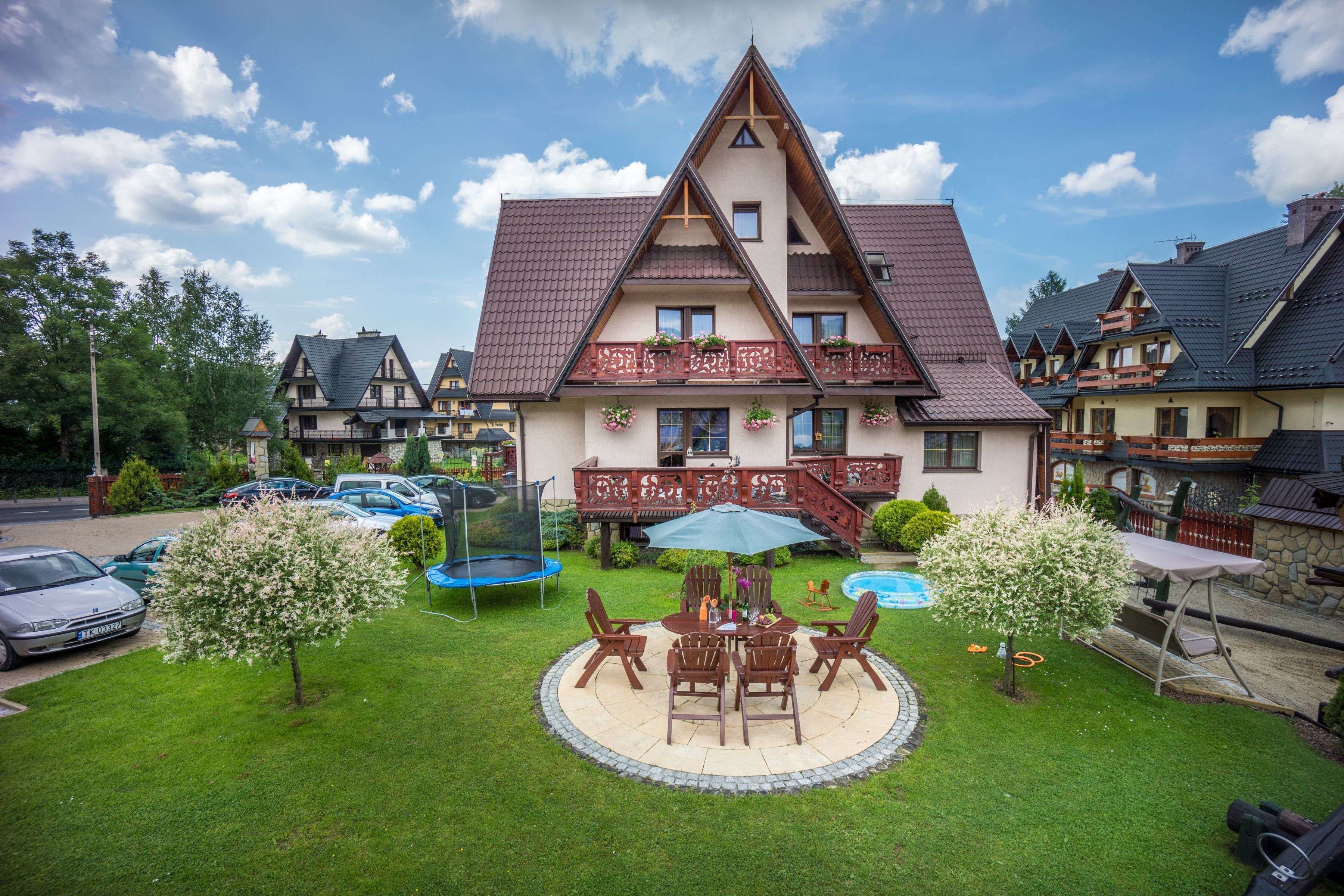 Facciata della struttura