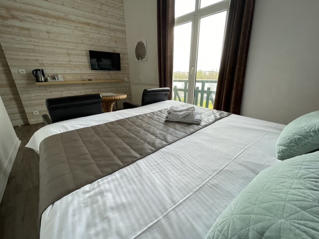 superior double room, river view | individually decorated, individually furnished, desk, laptop workspace