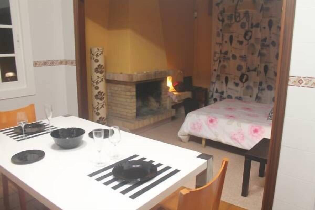Chambre Double, cuisine, vue océan