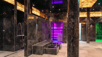 Bastu, bubbelpool, Ängbastu och varma kÀllor/mineralkÀllor