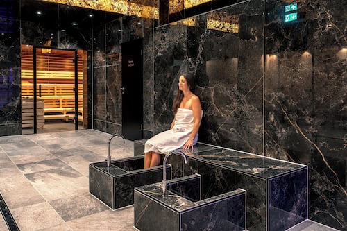 Sauna, vasca idromassaggio, bagno turco