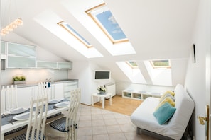 Superior Apartment, Accessible, City View | Hypo-allergenic bedding, individually decorated, individually furnished