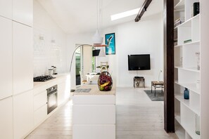 Private kitchenette - All In Apartments (Kraków)