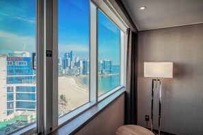 Uitzicht vanuit accommodatie