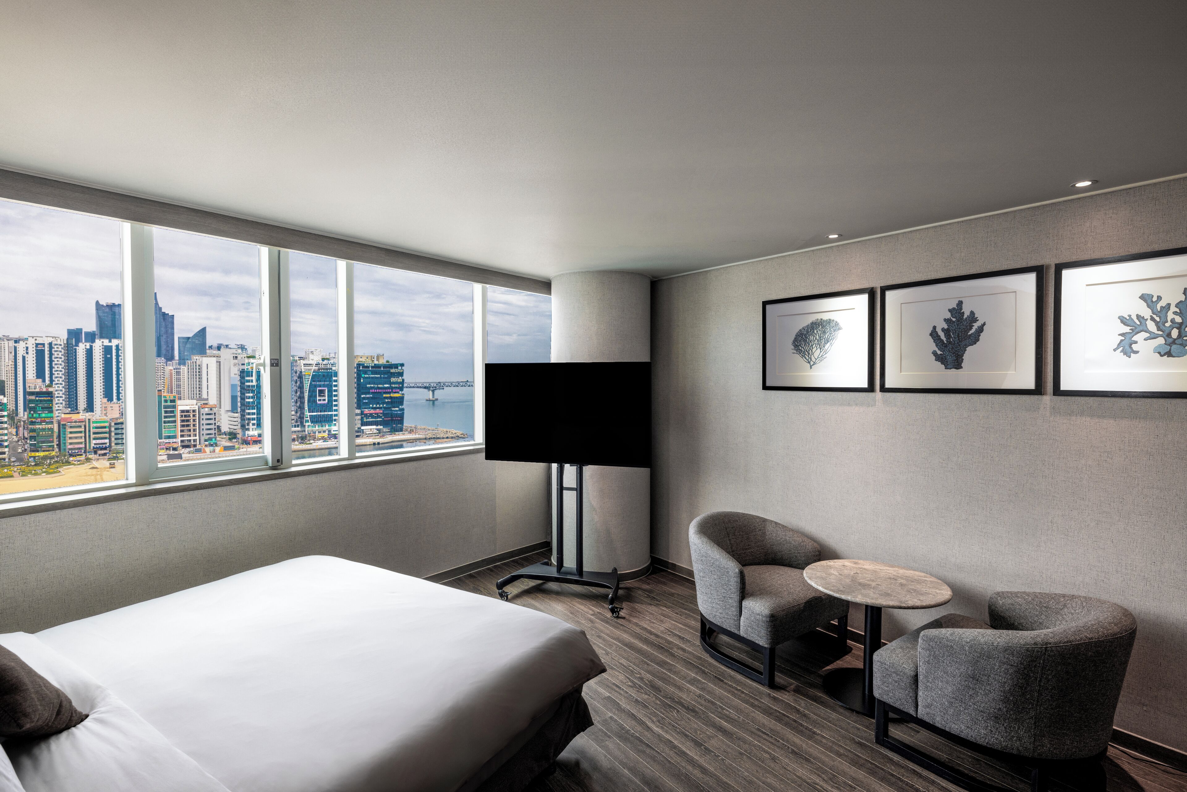 executive double ocean view (all day lounge for 2 person) | premium bedding, minibar, in-room safe, individually furnished