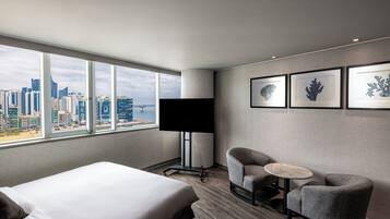 Premium bedding, minibar, in-room safe, blackout drapes