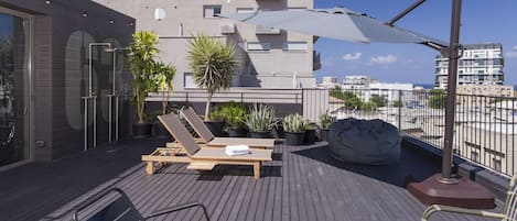Suite Design, terrasse, vue ville | Terrasse/Patio