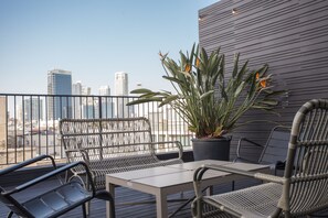 Design-suite - terrasse - byudsigt | Udsigt fra værelset