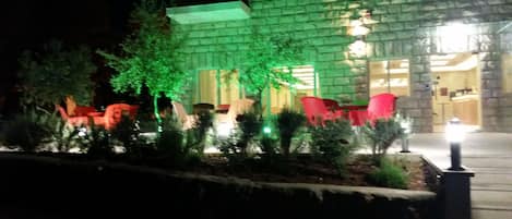 Front of property - evening/night
