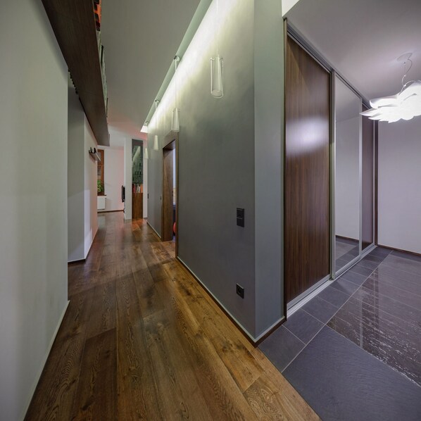 Superior Apartment, 2 Bedrooms | Living area | Flat-screen TV