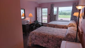 Standard Room, 2 Double Beds, Non Smoking, Partial Ocean View | Desk, blackout curtains, iron/ironing board, free WiFi