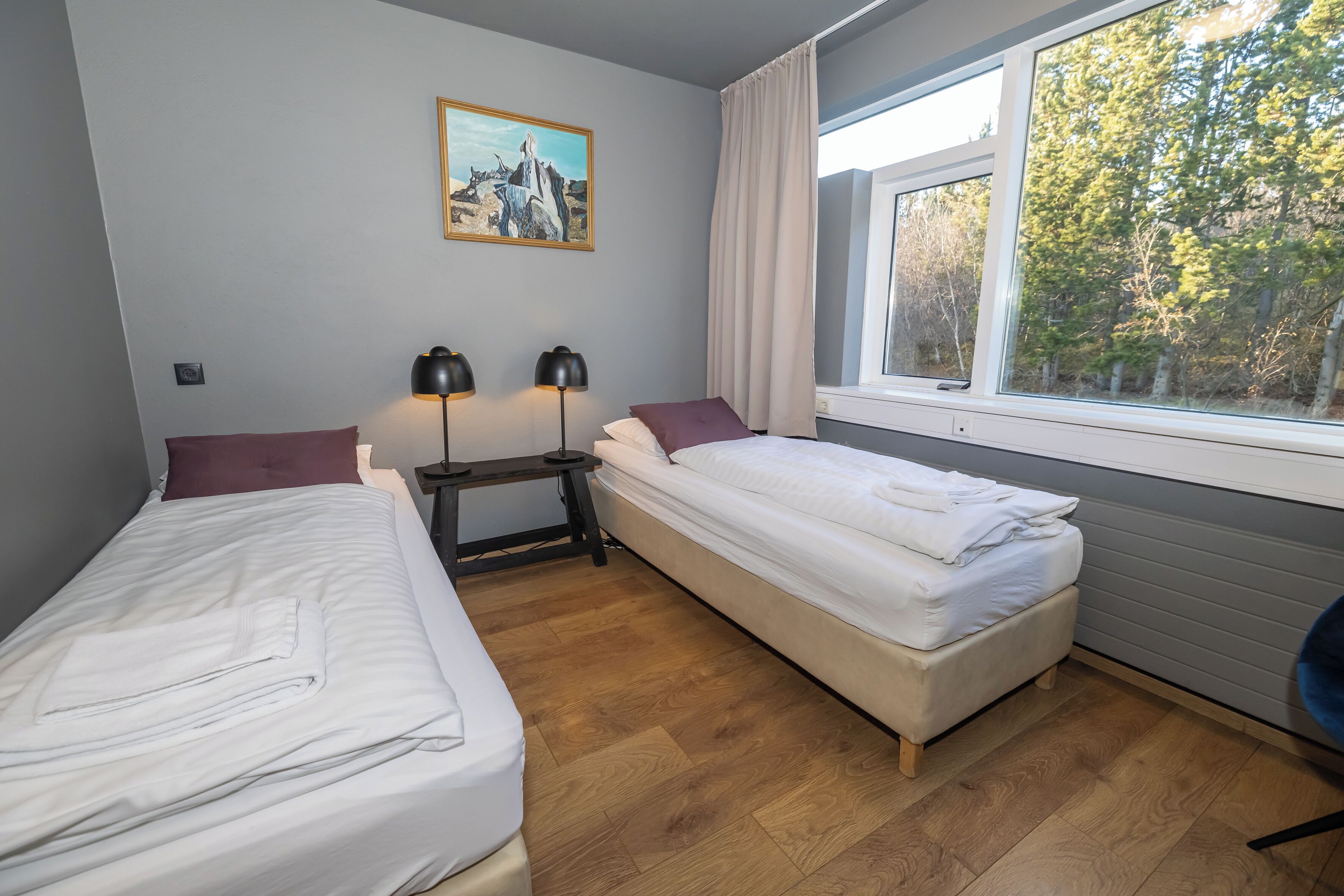 standard double or twin room | desk, blackout curtains, soundproofing, iron/ironing board