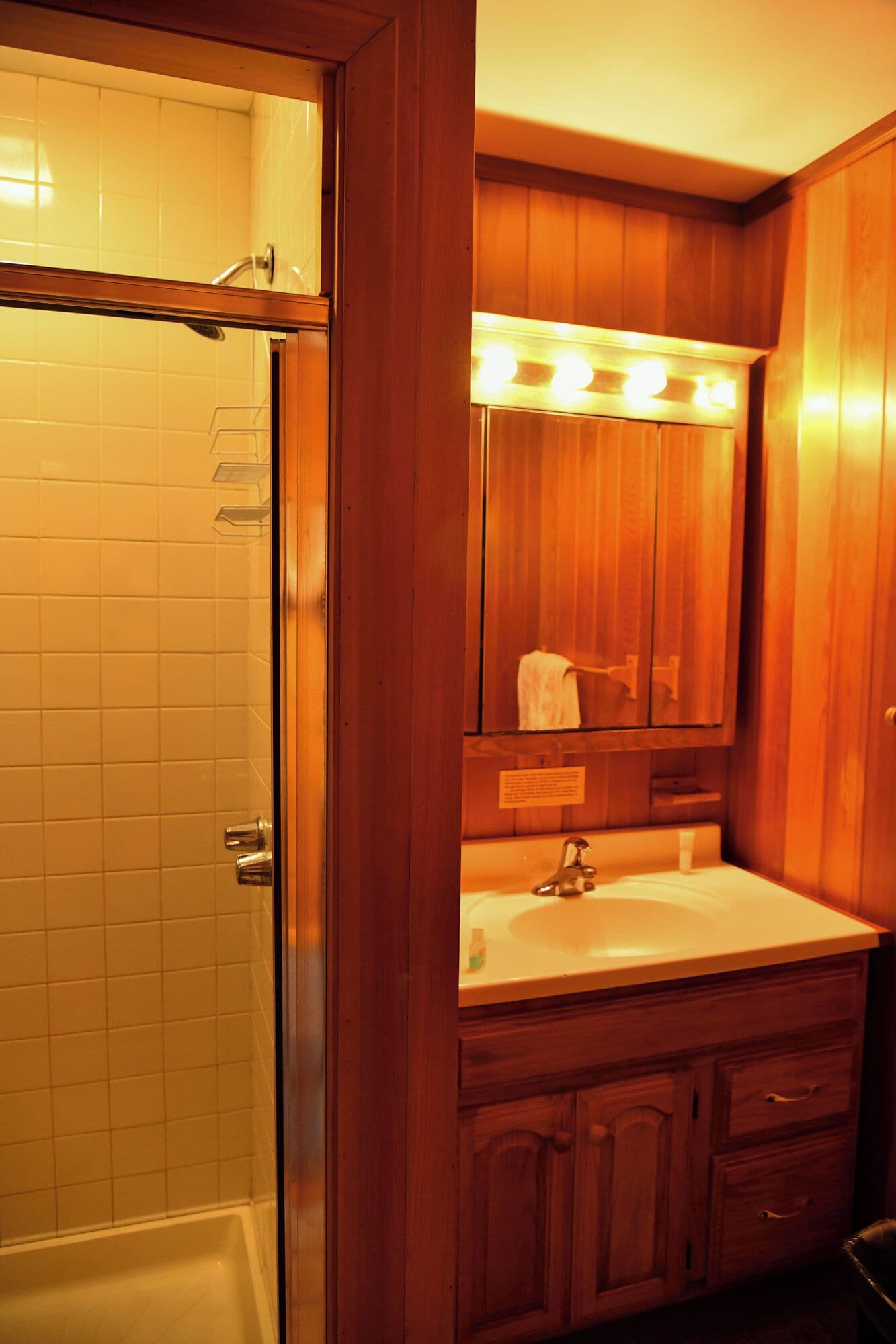 honeymoon room, 1 queen bed, hot tub, beach view | bathroom | hair dryer, towels