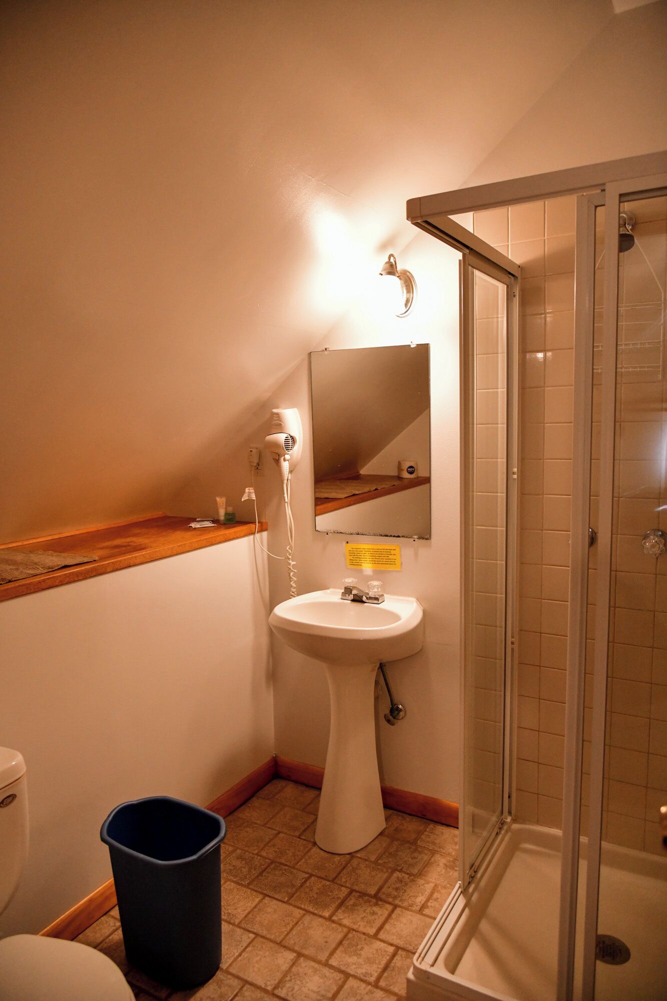 room, 2 full beds | bathroom | hair dryer, towels