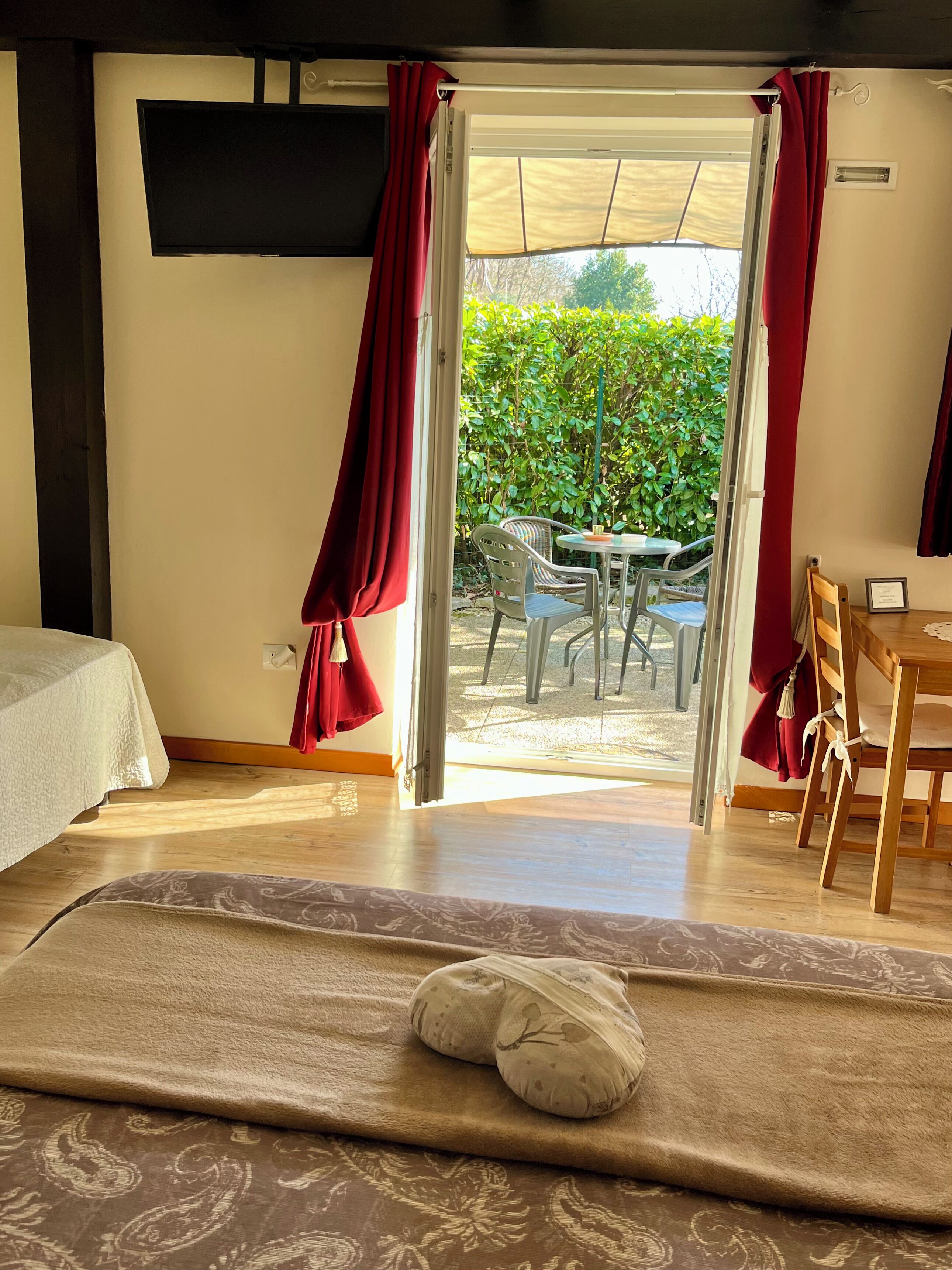 Doppelzimmer | Schreibtisch, schallisolierte Zimmer, kostenloses WLAN